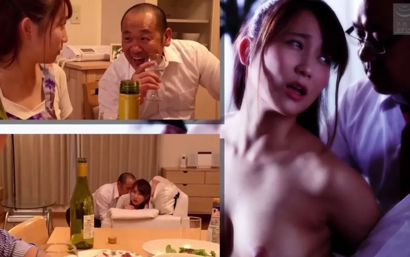 Cậu nhân viên nhút nhát nhìn cấp trên làm tình bà xã mình mà không làm gì được